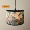 Printed Bamboo Shade (PB-04), Ceiling Mount