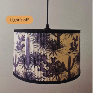 Printed Bamboo Shade (PB-05), Ceiling Mount
