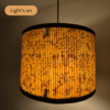 Printed Bamboo Shade (PB-06), Ceiling Mount