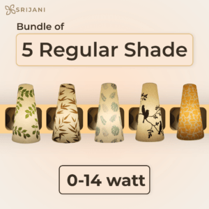 Any five Regular Bulb Shades