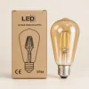 Filament LED Block Abstract Square Lampshade
