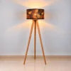 Floral webp Floral Art Tripod Floor Lamp