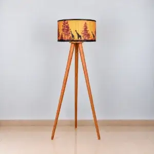 Landscape Art Tripod Floor Lamp