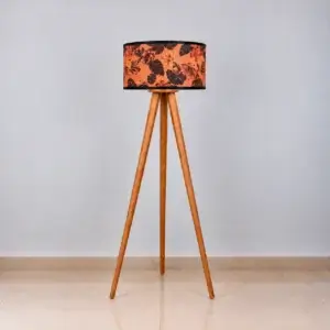 Tropical Art Tripod Floor Lamp