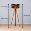 Gallery 2 Floral Art Tripod Floor Lamp