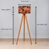 Tropical Art Tripod Floor Lamp