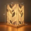 Leaf Pattern-Square Lampshade Leaf Pattern Square Lampshade