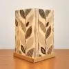 Leaf Square Lampshade Leaf Pattern Square Lampshade