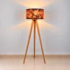 Tropical Art Tripod Floor Lamp