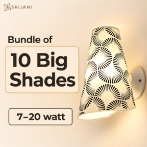 Bundle of 10 Big Bulb Shades