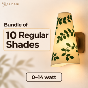 Bundle of 10 Regular Bulb Shades